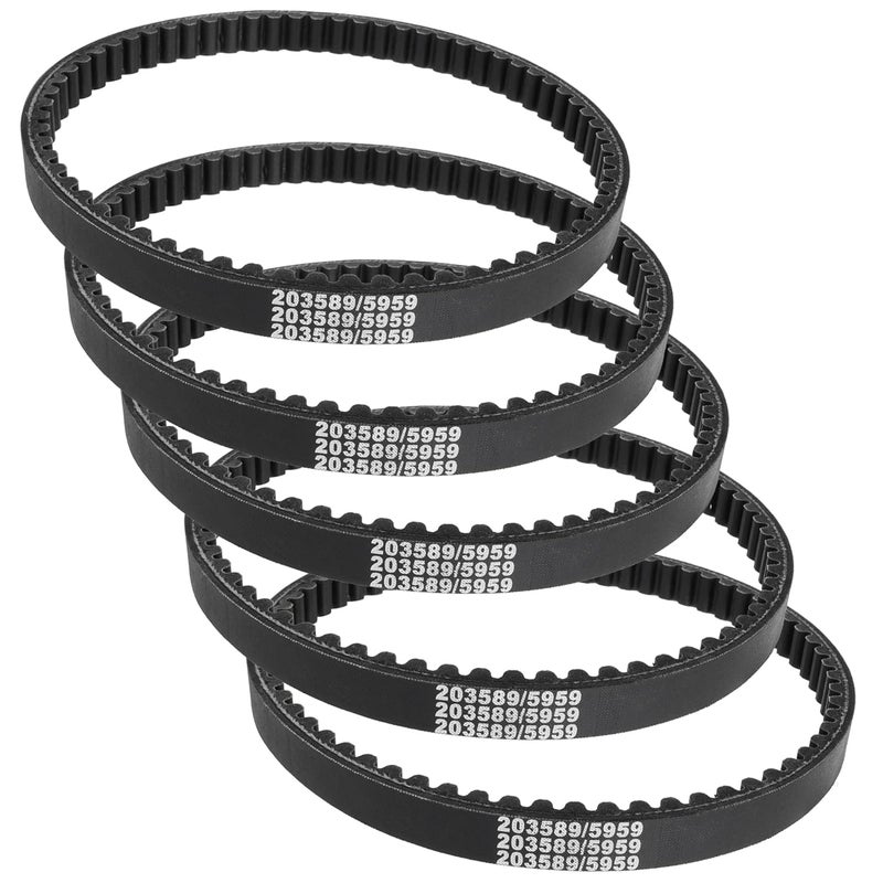 Jiayan 30 Series Go Kart Drive Belt KT196 Go Kart Torque Converter Drive Belt Replacement for Manco 5959, Comet 203589, Murray 12-8487(5Pcs) - Image 1